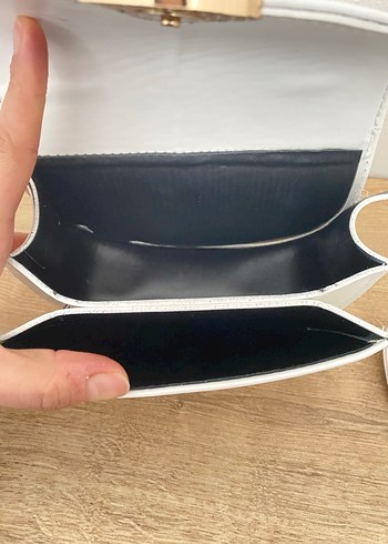 Beyaz omuz El Çantası - Görsel 4