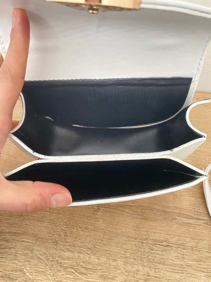 Beyaz omuz El Çantası - Görsel 4