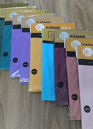 Kaşmir Gold Desensiz Yazma 100cm