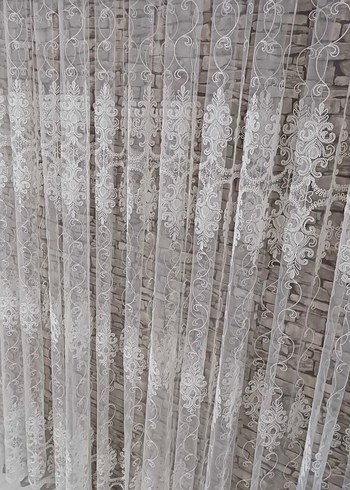 Brode  İşlemeli gramajli Tül perde - Görsel 2