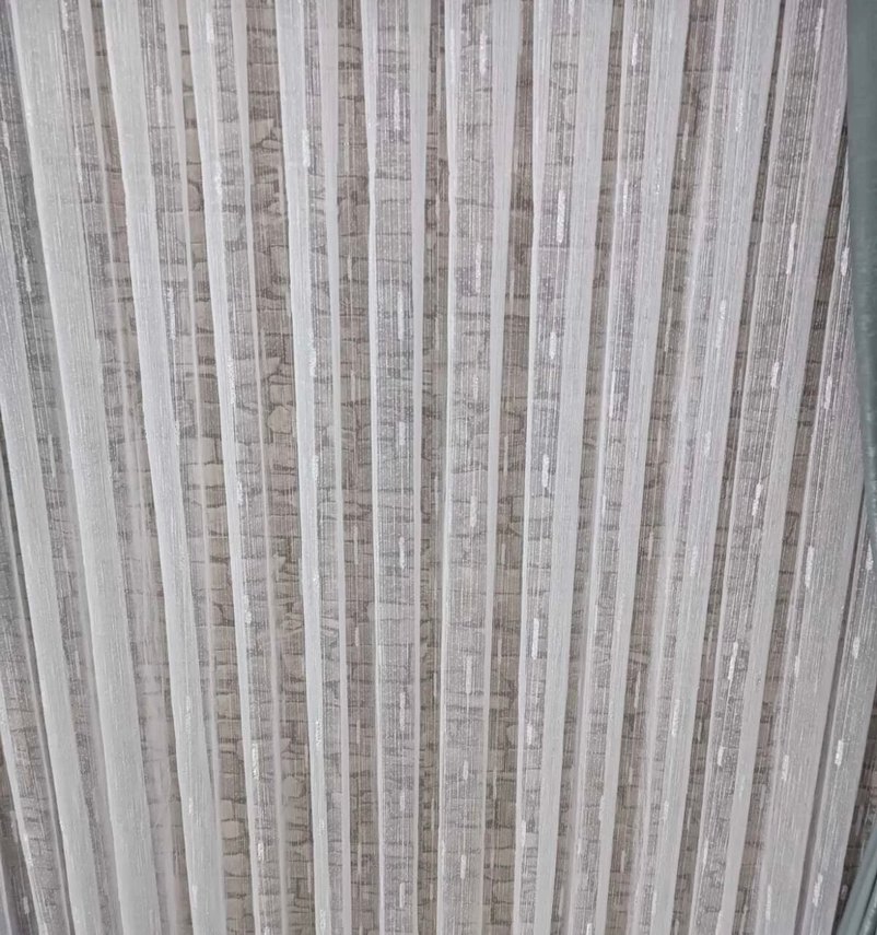 Gri Transparan Çağdaş Perde - Görsel 5