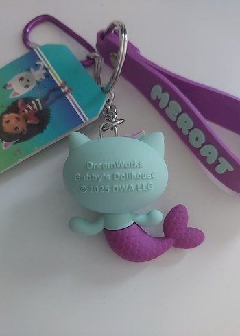 Walt Disney World Gabby Dollhouse orjinal bavul ve çanta için anahtarlık