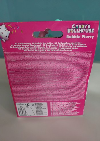 Walt Disney World Gabby's Dollhouse Pastel Kabarcık Makinesi