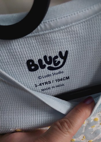 BLUEY ORJİNAL Kız Çocuk  Tişört YURTDIŞINDAN 4 yaş - Görsel 2