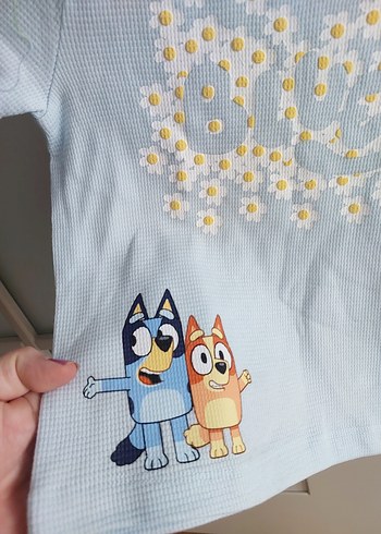 BLUEY ORJİNAL Kız Çocuk  Tişört YURTDIŞINDAN 4 yaş - Görsel 3