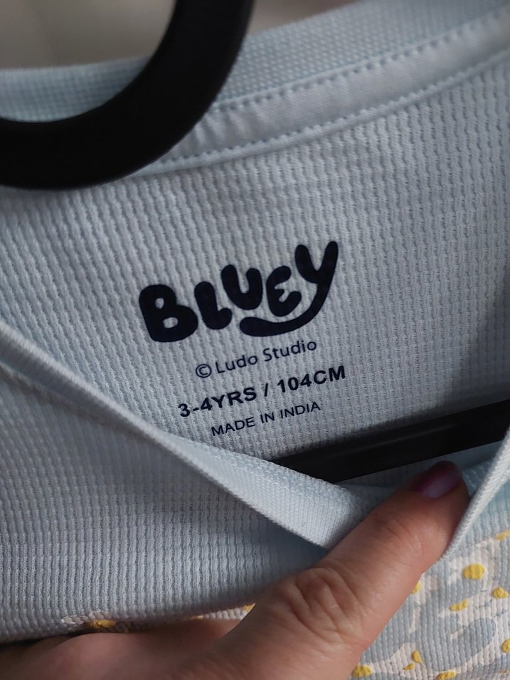 BLUEY ORJİNAL Kız Çocuk  Tişört YURTDIŞINDAN 4 yaş - Görsel 2