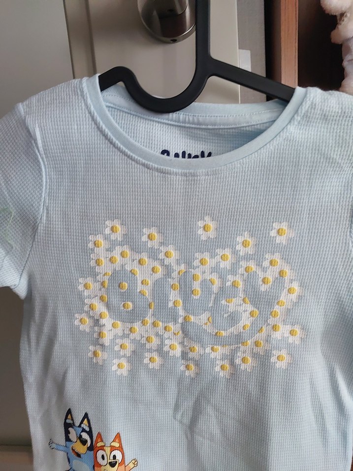 BLUEY ORJİNAL Kız Çocuk  Tişört YURTDIŞINDAN 4 yaş - Görsel 5