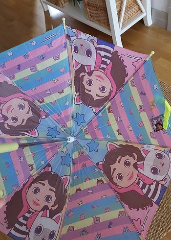 Gabby Dollhouse orjinal şemsiye Yurtdışından sıfır etiketli. - Görsel 8