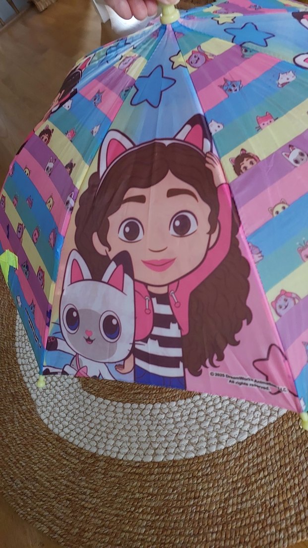 Gabby Dollhouse orjinal şemsiye Yurtdışından sıfır etiketli. - Görsel 3