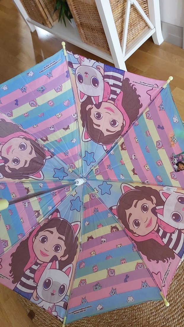 Gabby Dollhouse orjinal şemsiye Yurtdışından sıfır etiketli. - Görsel 4