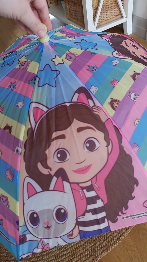 Gabby Dollhouse orjinal şemsiye Yurtdışından sıfır etiketli. - Görsel 5