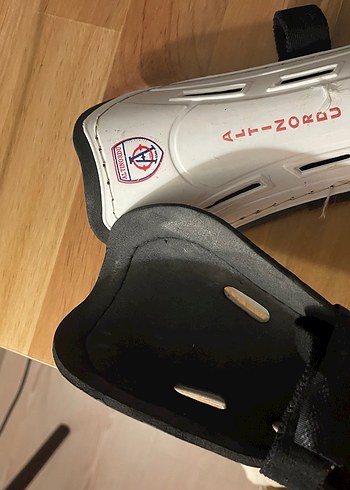 Beyaz Velcro Bantlı Motosiklet Diz Koruyucu - Görsel 2