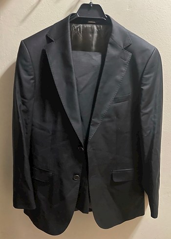 Diğer Ds Damat Dugmeli Siyah Erkek Takim Ceketive Pantolon
