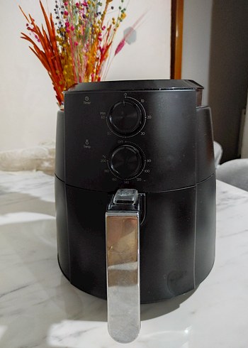 Siyah Havalı Fritöz ve Izgara - Görsel 4