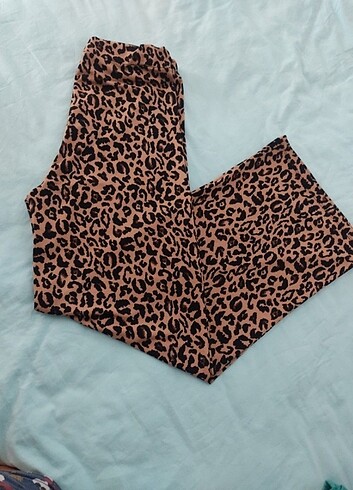 Leopar desenli pantolon #leopar
