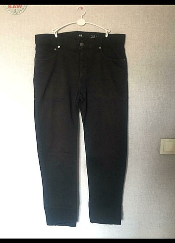 H&M erkek siyah kot pantolon 