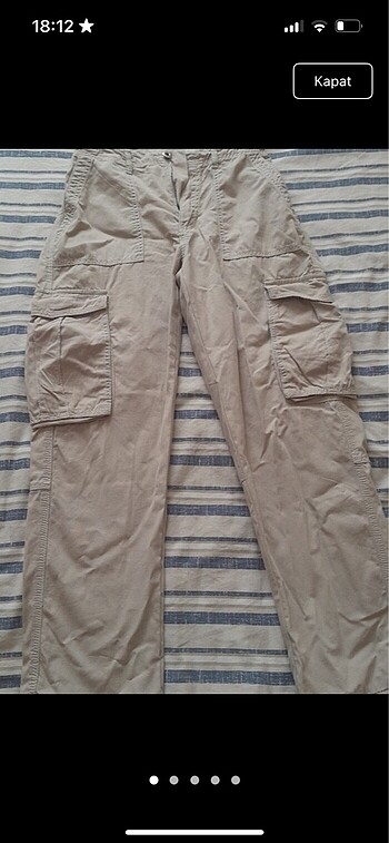 bershka kargo pantolon