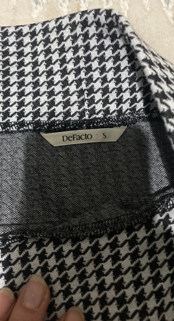 Gri Pilili Midi Kadın Etek - Görsel 2