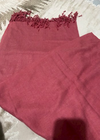 Lacivert Kadın Püsküllü Şal - Görsel 3