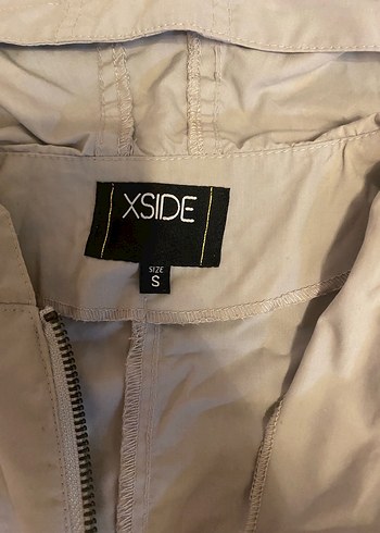 Kapüşonlu Fermuarlı Kadın gri Yelek - Görsel 2