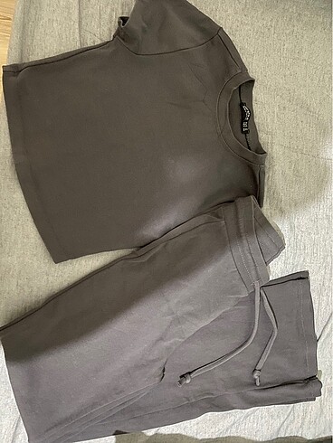 Bershka gri alt üst takım