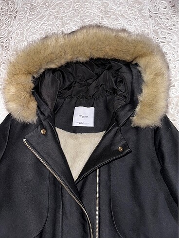 s Beden siyah Renk Mango parka