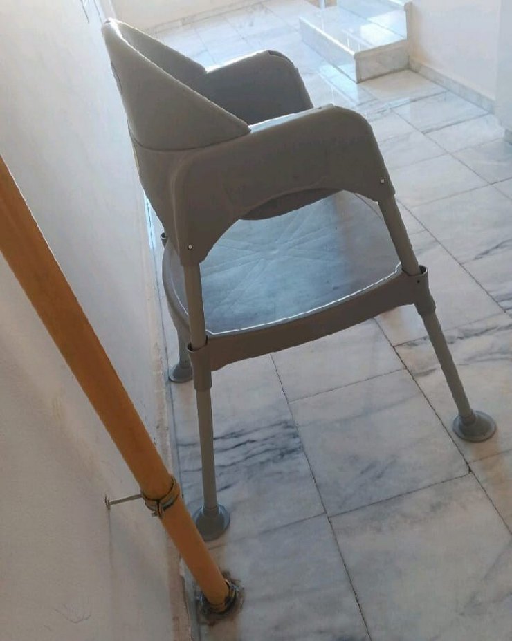 Gri Bebek Mama Sandalyesi - Görsel 2