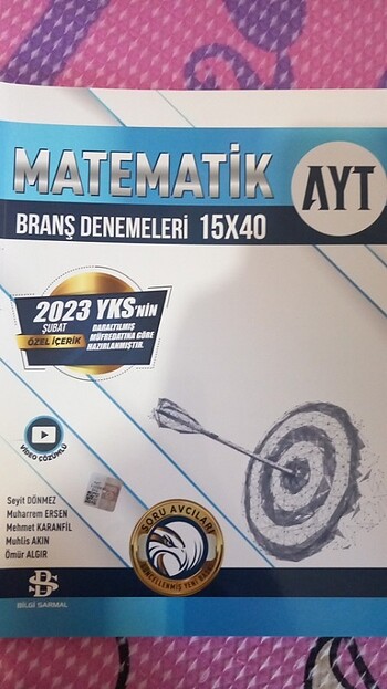  BILGI SARMAL AYT TYT MATEMATIK DENEMELERI