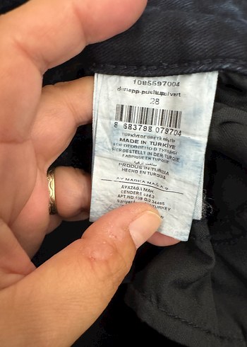 Network Network Lacivert Kadın Denim Pantolon