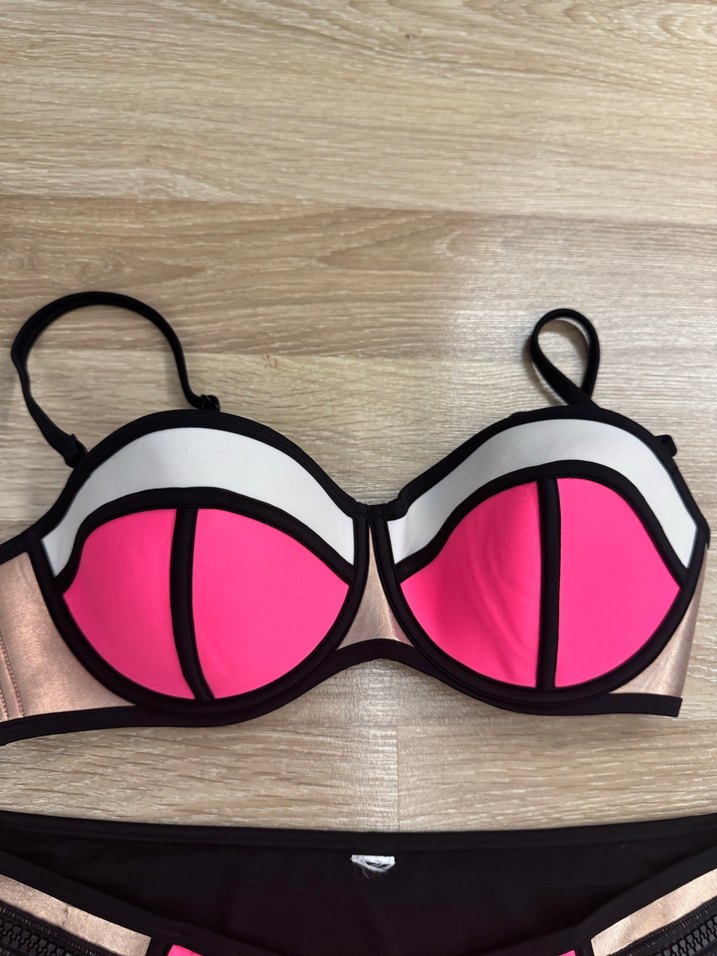 Pembe Modern Mini Bikini Takımı - Görsel 3