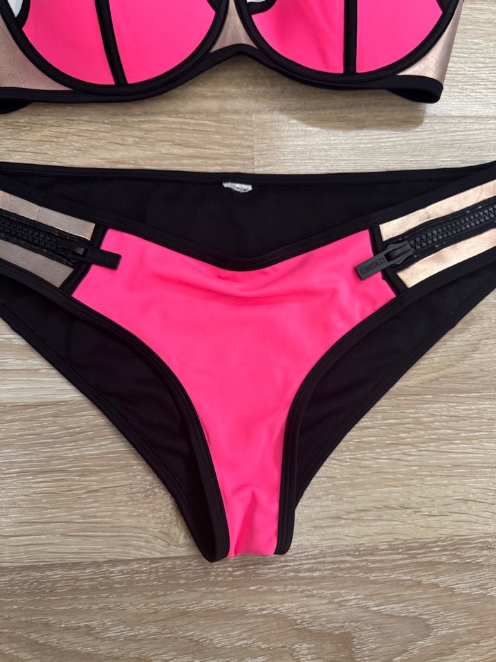 Pembe Modern Mini Bikini Takımı - Görsel 2