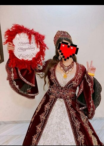 Bordo Uzun Kollu Etnik Püsküllü Bohem Bindallı