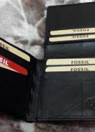 diğer Beden << Fossil 0 deri cüzdan yeni ve etiketli >>