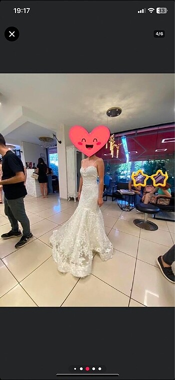 2 farklı balık balık gelinlik - Görsel 7