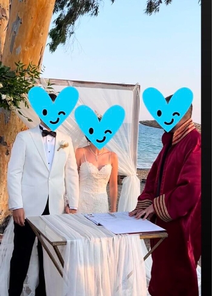 2 farklı balık balık gelinlik - Görsel 3