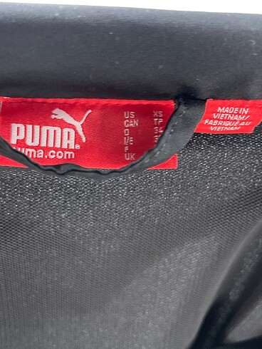 xs Beden siyah Renk Puma Ceket %70 İndirimli.