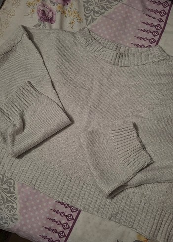 Bej Örgü Kadın Kazak, Salaş Kesim - Görsel 2