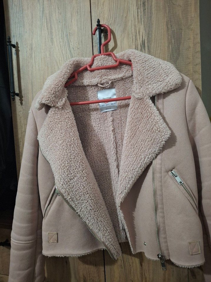 Bershka Kadın Kürklü Ceket - Görsel 2