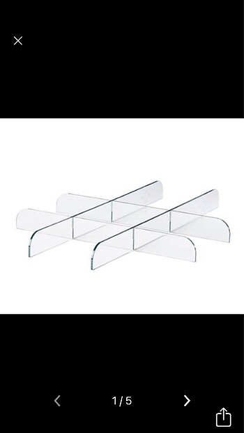 Ikea çekmece içi düzenleyici