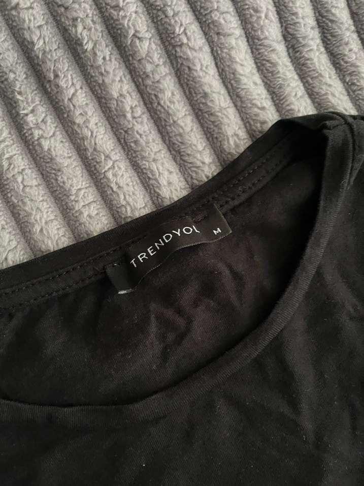 Siyah İspanyol kol üst - Görsel 3