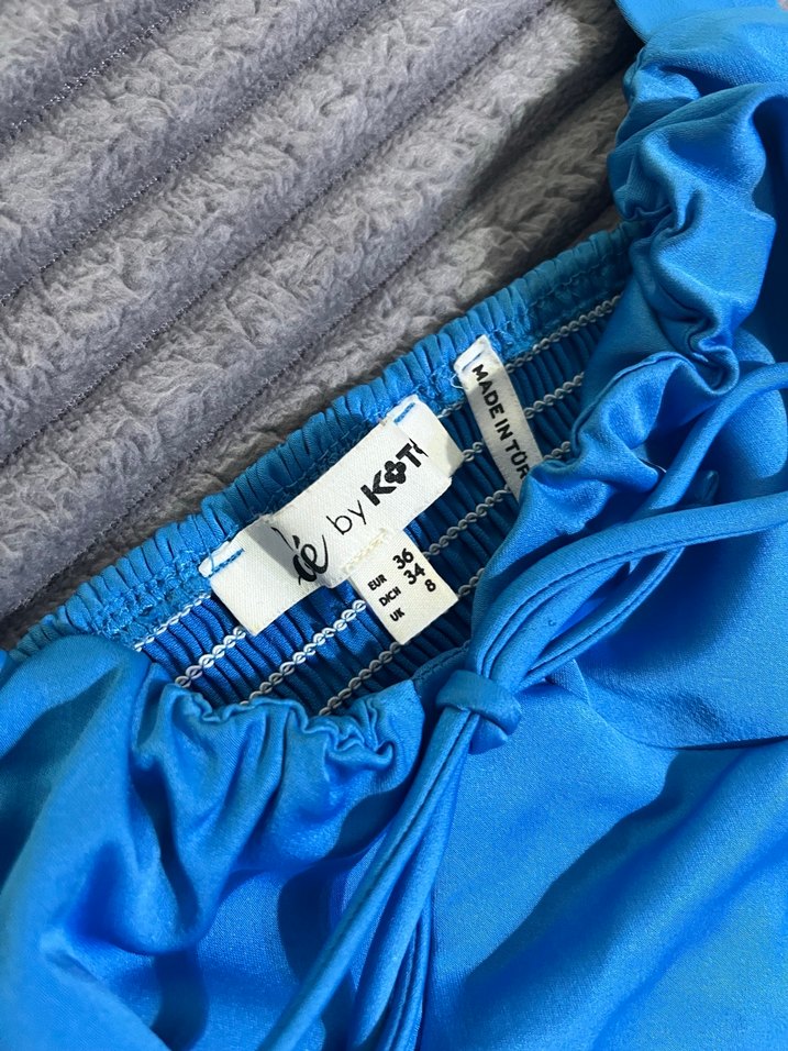 Mavi korse büstiyer - Görsel 3