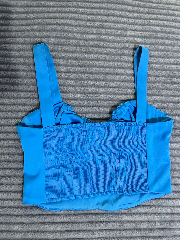 Mavi korse büstiyer - Görsel 2