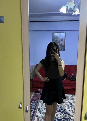 Zara Siyah Etek - Görsel 4