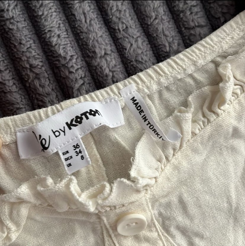 Koton Beyaz Bluz - Görsel 2
