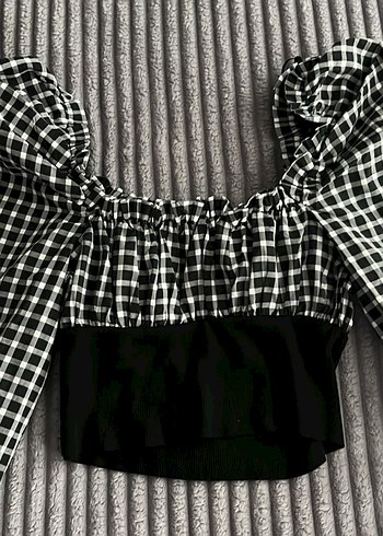 Zara crop bluz - Görsel 3