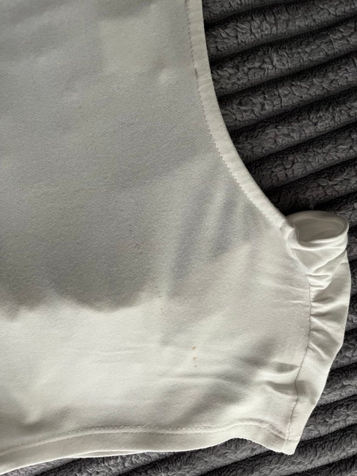 Vintage beyaz bohem üst - Görsel 4