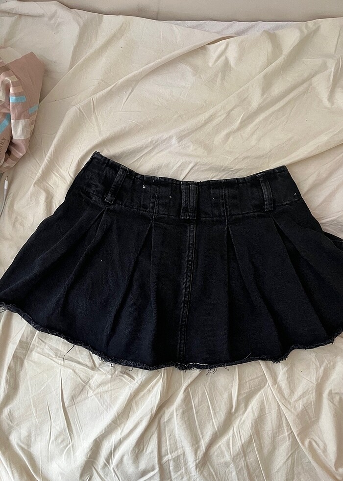 Bershka siyah şort etek - Görsel 2