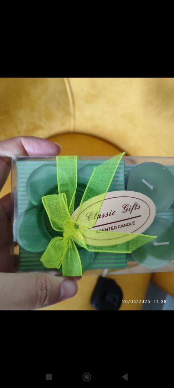 Hafif Haki Kokulu Mum Seti - Görsel 2