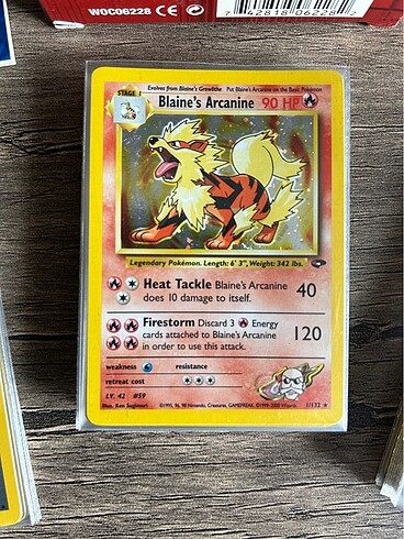  Beden Blaine Theme Deck - Pokemon Kart