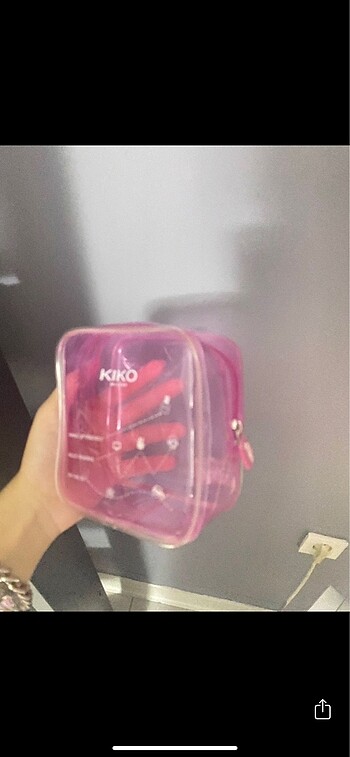 Beden pembe Renk Kiko mini pochette 01